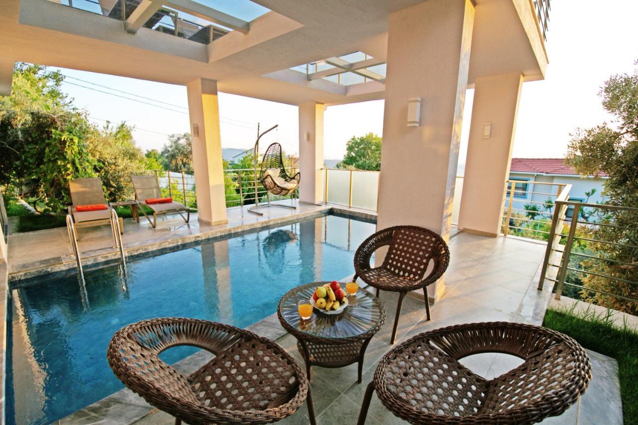 Villa With A Private Heated Pool, Jacuzzi, Overlooking Spectacular Views Of The Sea Kaș Exterior foto