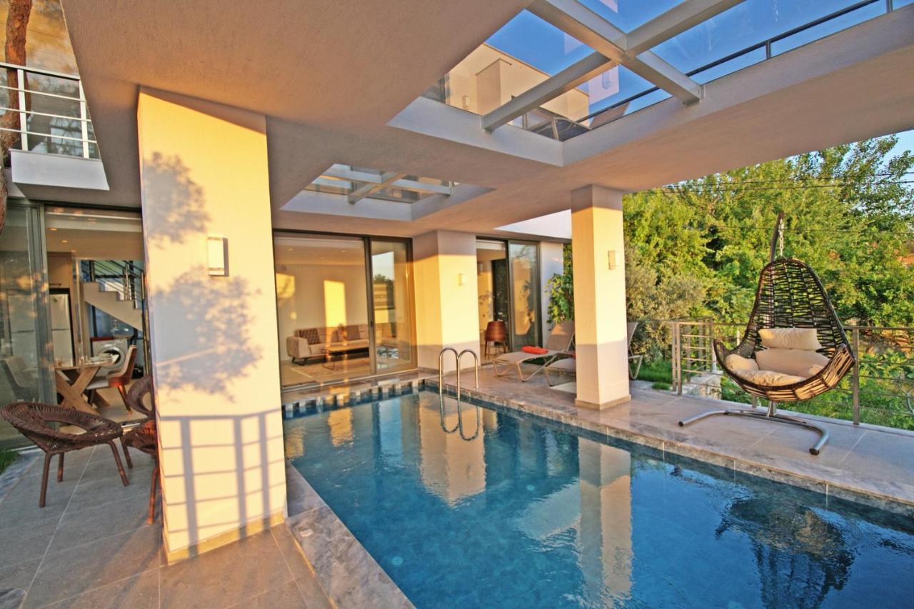 Villa With A Private Heated Pool, Jacuzzi, Overlooking Spectacular Views Of The Sea Kaș Exterior foto