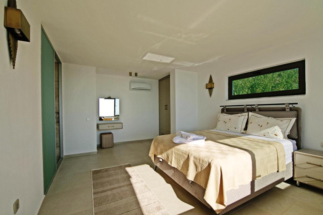 Villa With A Private Heated Pool, Jacuzzi, Overlooking Spectacular Views Of The Sea Kaș Exterior foto