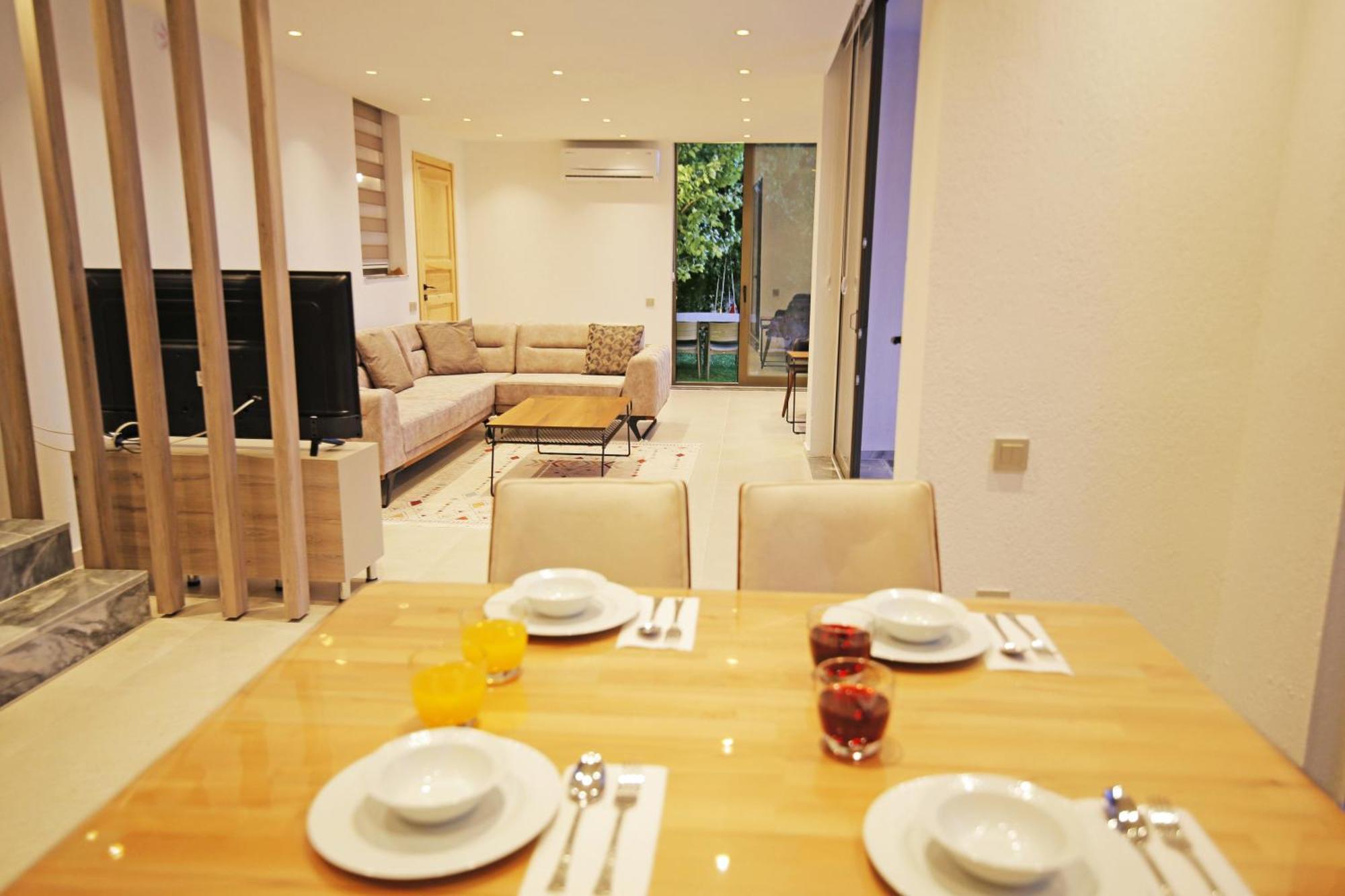 Villa With A Private Heated Pool, Jacuzzi, Overlooking Spectacular Views Of The Sea Kaș Exterior foto